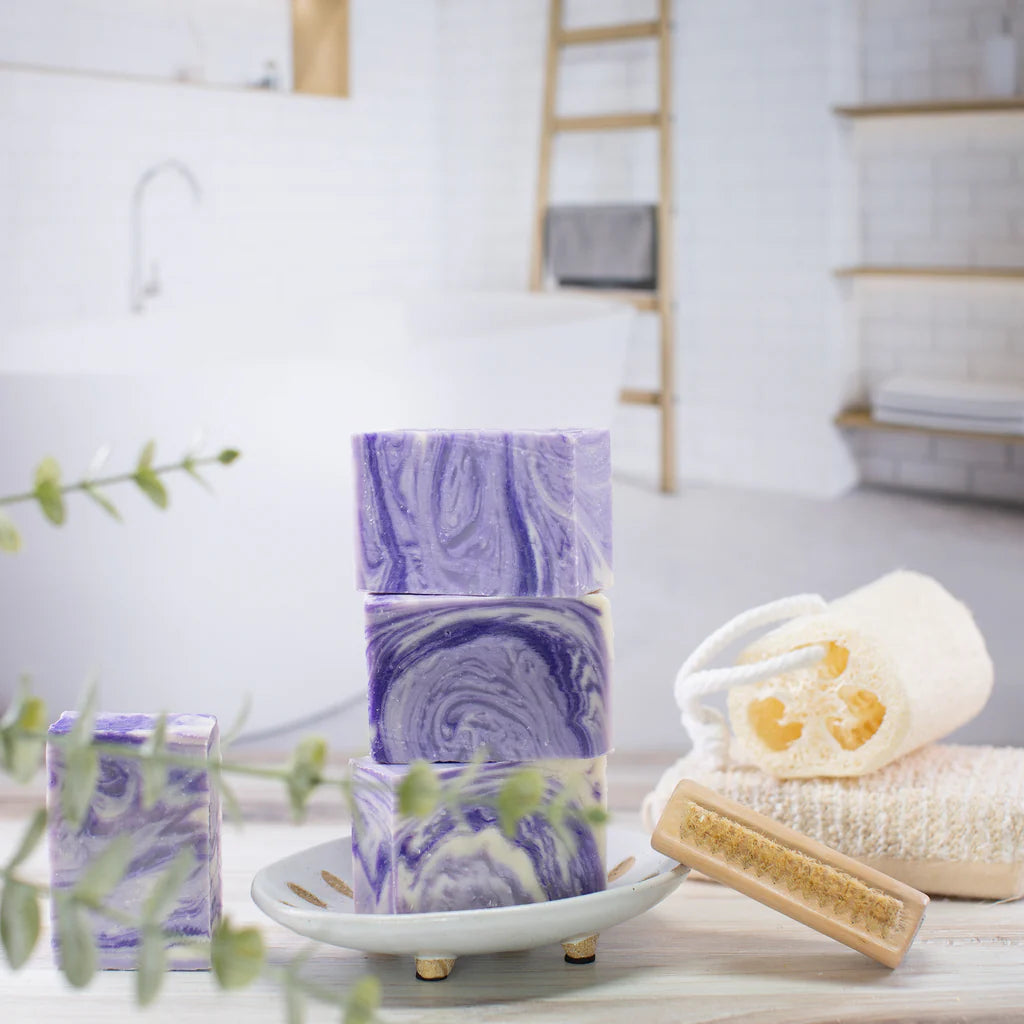 Lavender Swirl Bar Soap