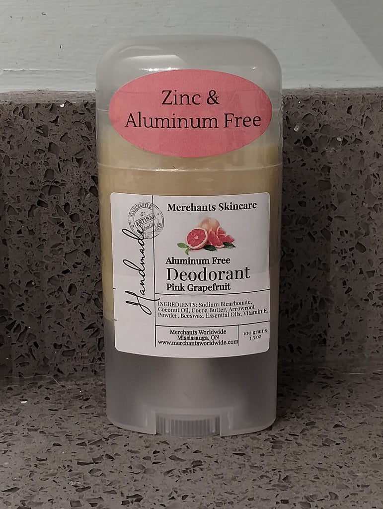 Pink Grapefruit Natural Deodorant