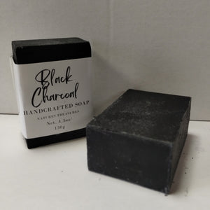 Black Charcoal Unscented Soap