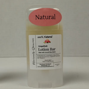 Grapefruit Natural Lotion Bar