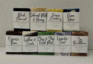Leather & Suede Bar Soap for Men