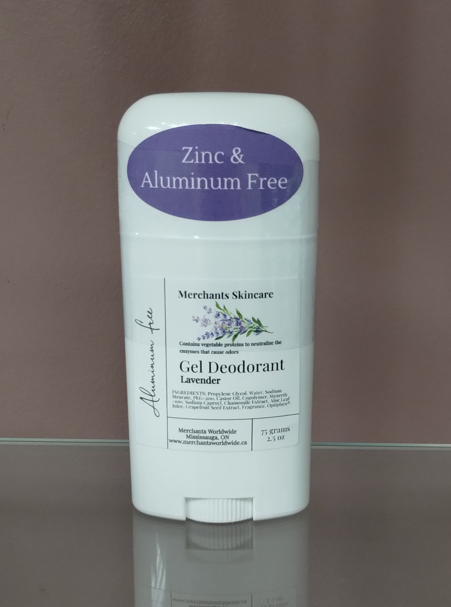 Lavender Gelled Deodorant