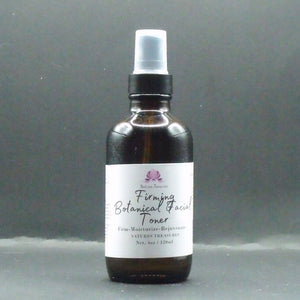 Firming Botanical Facial Toner - 120 ml Glass bottle with sprayer