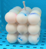 Bubble Cube Candle - Soy Wax - Unique Candle - Great Gift for Him/Her
