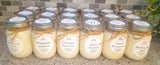 Customized Soy Wax Candle - Mason Jar 80+ Hours
