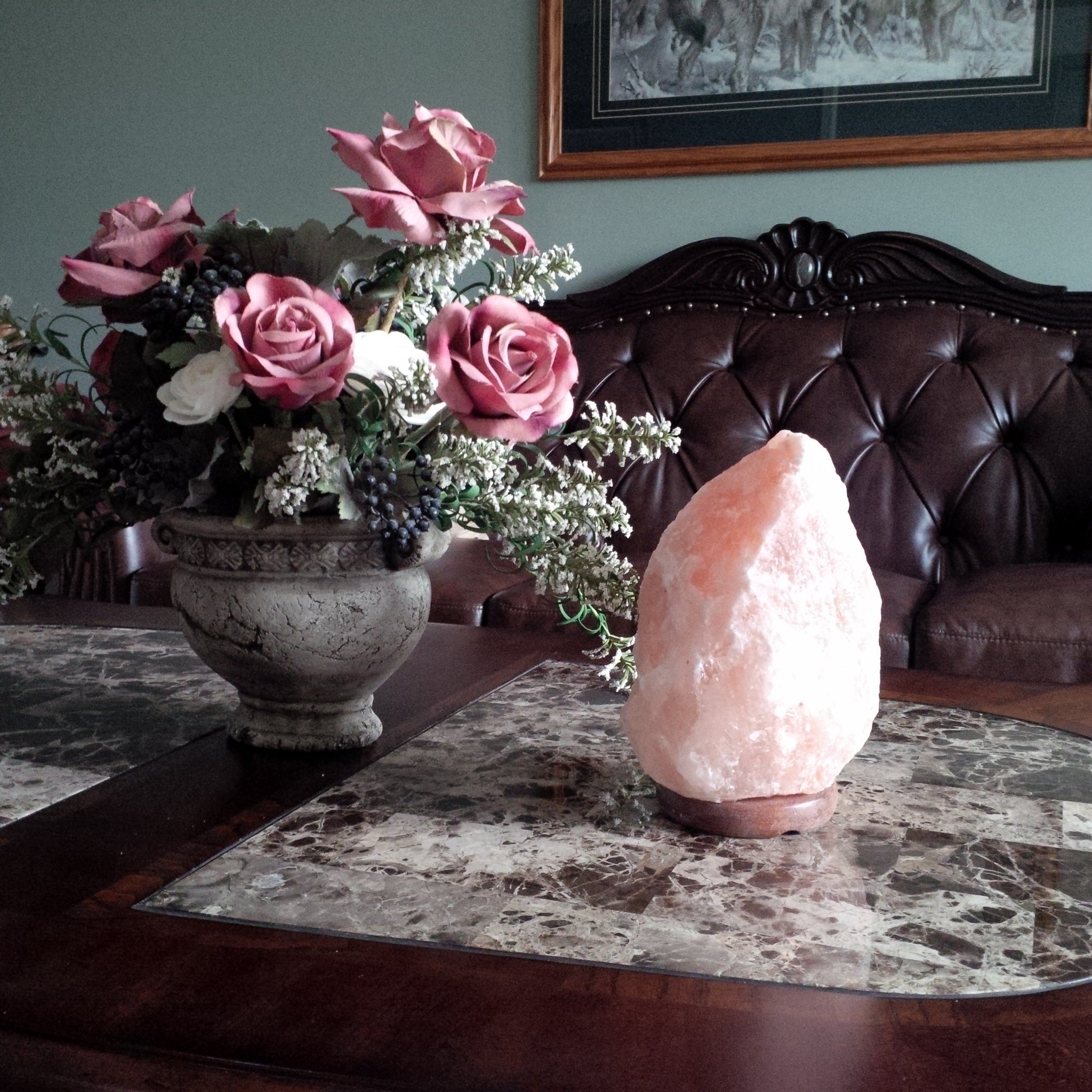 Himalayan Salt Lamp (Small 4-6 Lbs)