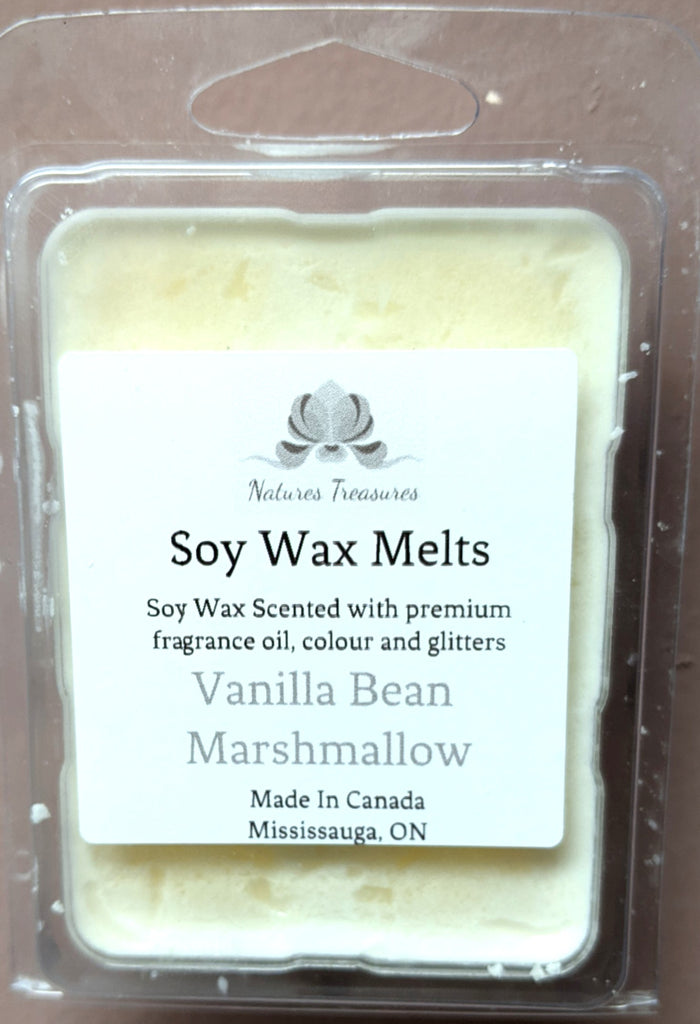 Vanilla Bean Marshmallow Soy Wax Melt - Clamshell